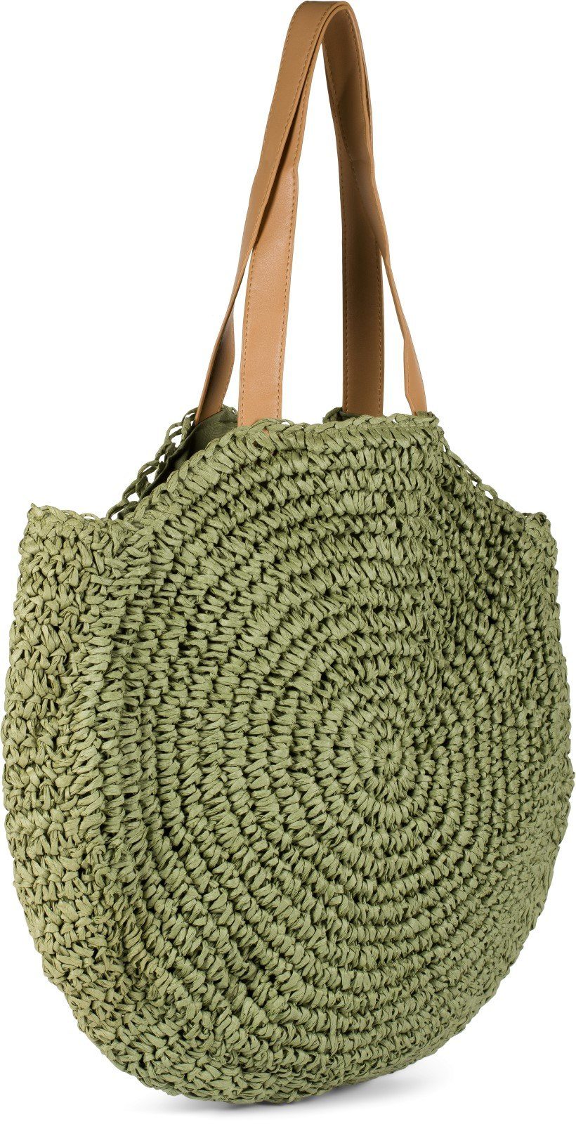 styleBREAKER Schultertasche Runde Flecht Schultertasche - günstig online kaufen