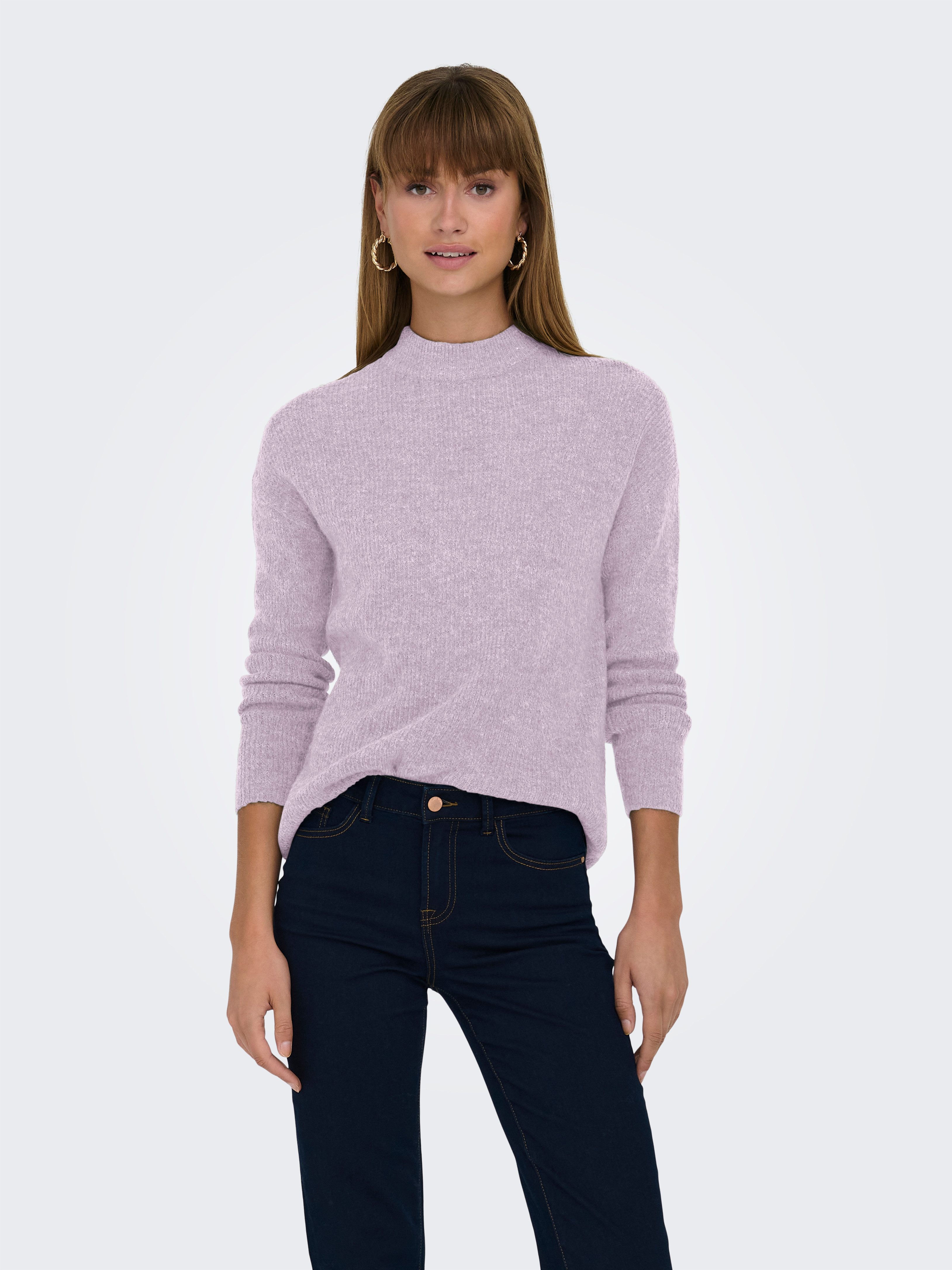 ONLY Strickpullover ONLCAMILLA O-NECK L/S PULLOVER KNT günstig online kaufen