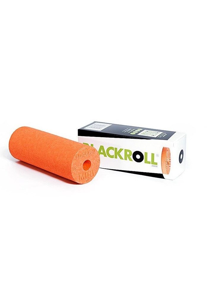 Blackroll Faszienrolle MINI (gezielte Massage für Füße, Beine, Arme) orange - 1 Stück