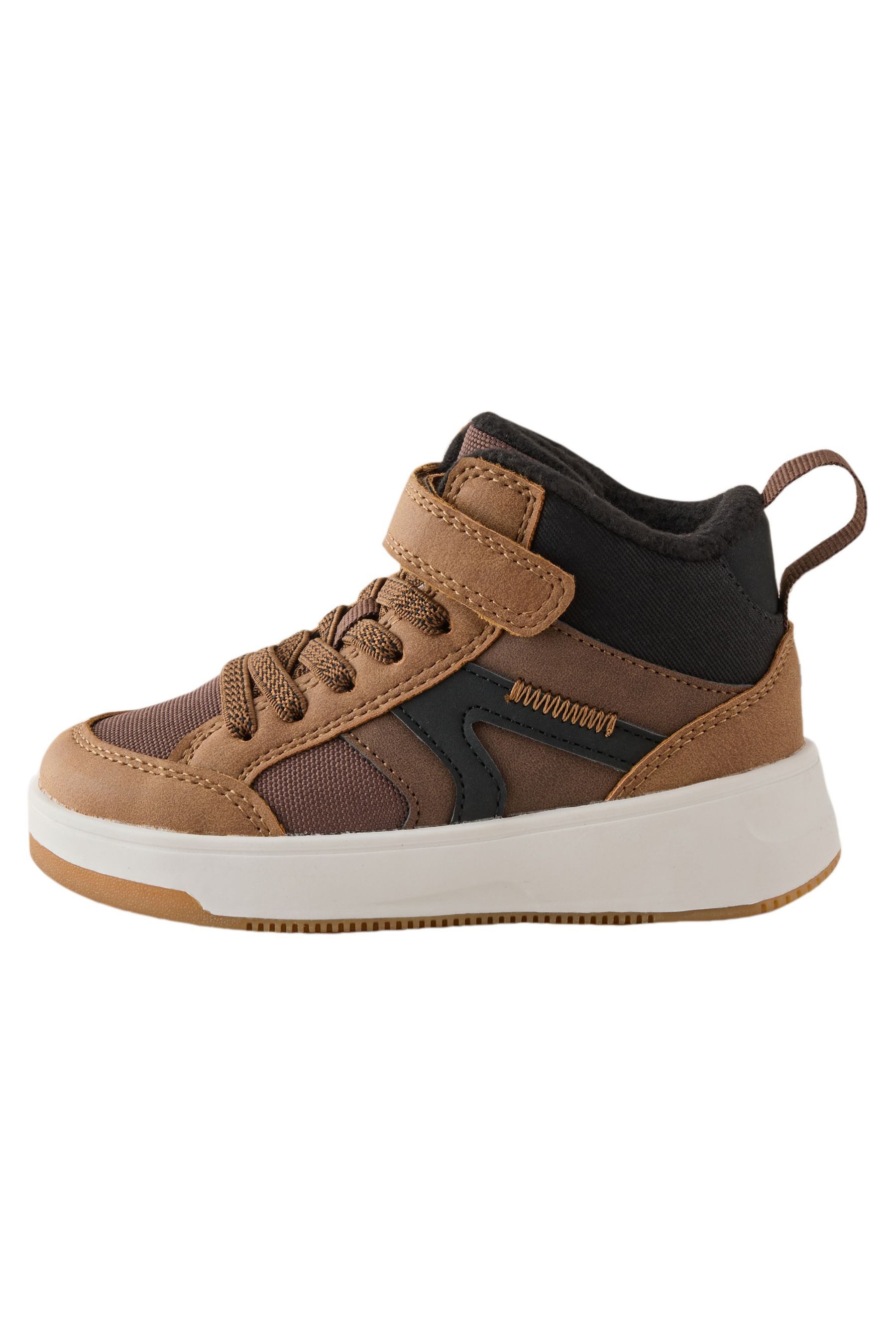 Next Hi-Top-Sneaker mit Klettverschluss und elastischer Sneaker
