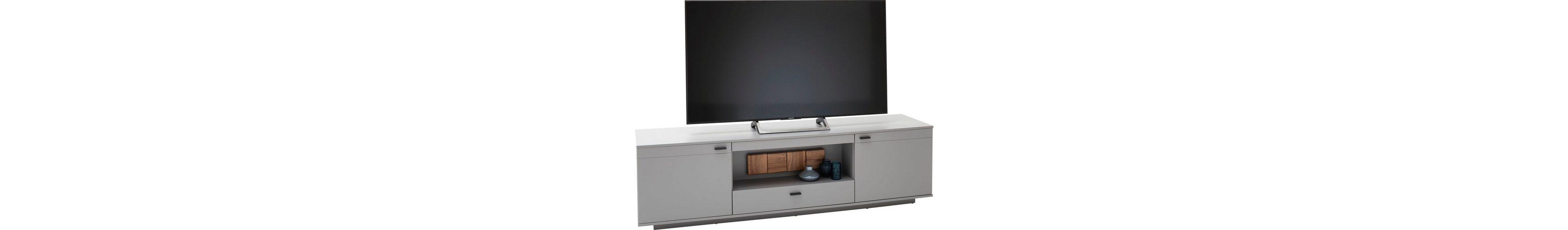 MCA furniture Lowboard »Zadar«, TV Schrank für TV bis 80 Zoll, Arktis