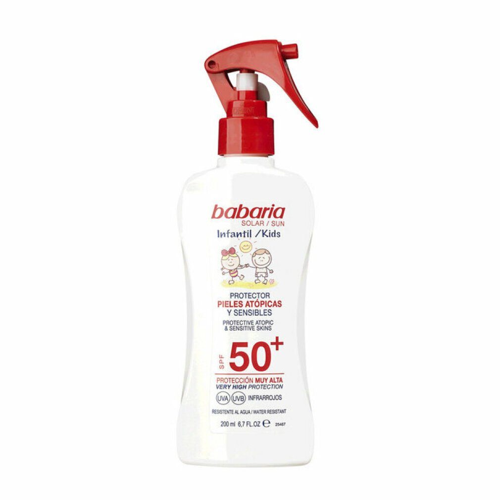 Babaria - Sun babaria Children's ml Spray 200 Skin Atopic 50 Sonnenschutzpflege Protection LSF
