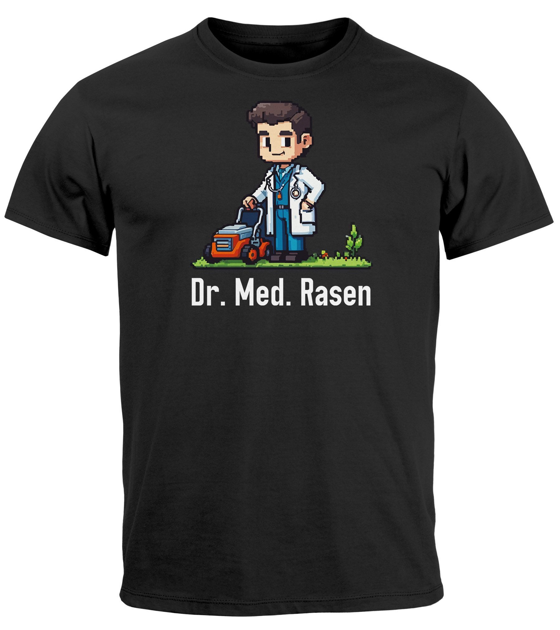 MoonWorks Print-Shirt Herren T-Shirt Wortspiel Flachwitz günstig online kaufen