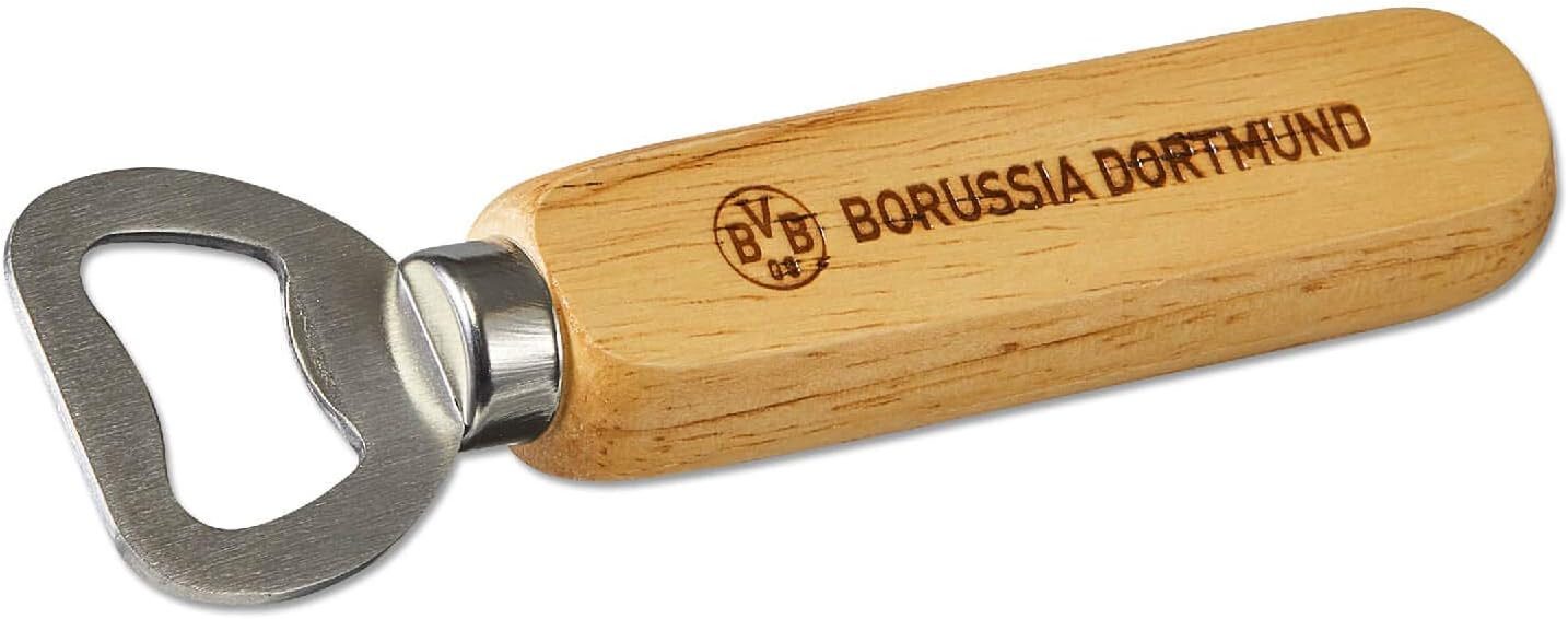 BVB MERCHANDISING Flaschenöffner BVB Flaschenöffner mit Holzgriff