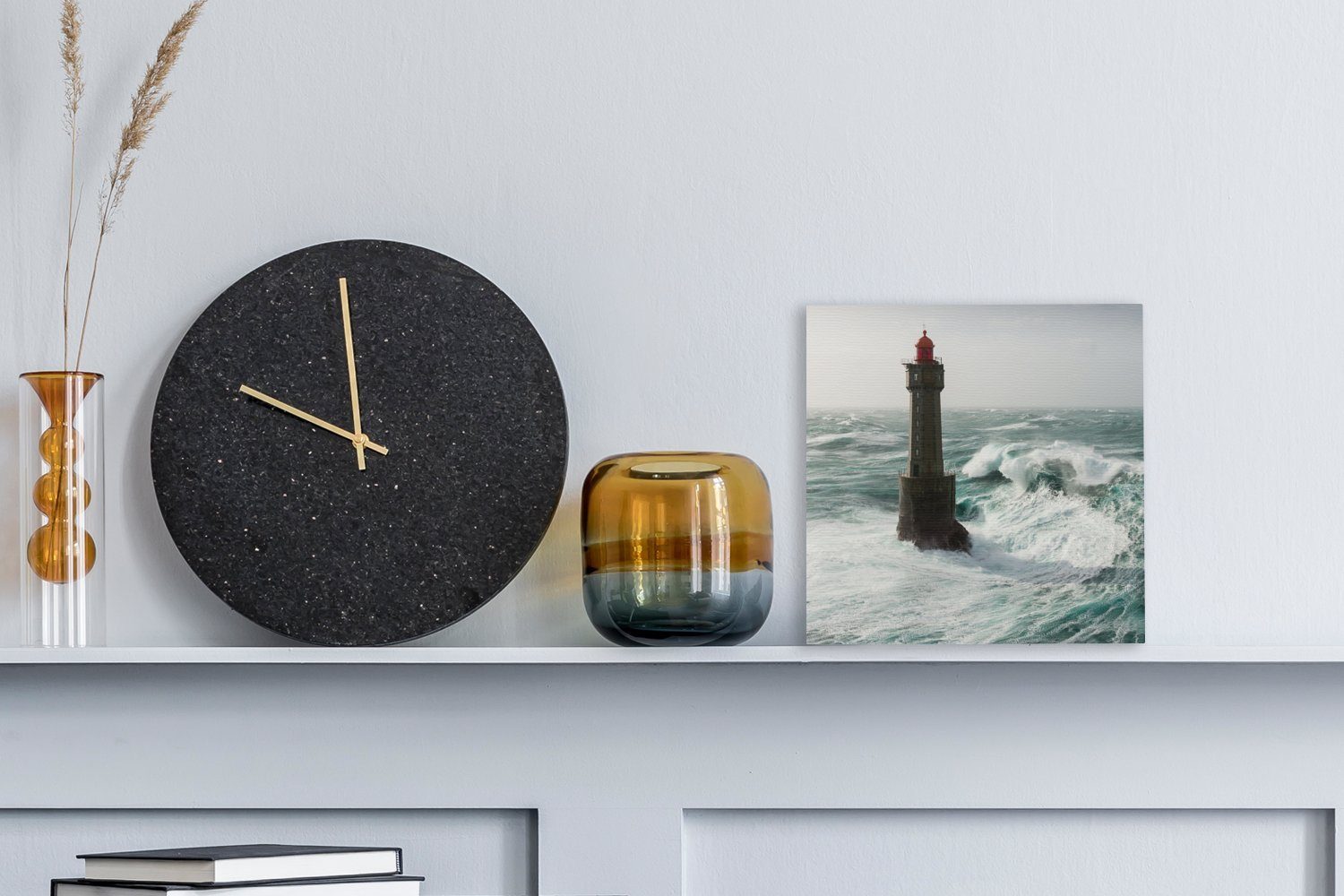 OneMillionCanvasses® Leinwandbild Eine Welle hinter dem günstig online kaufen