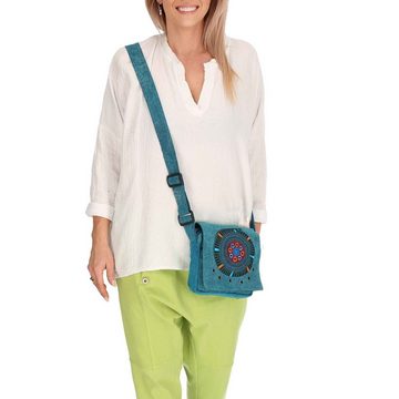 KUNST UND MAGIE Schultertasche Schultertasche Hippie Handtasche Tasche+Schulterriemen Damen Herren