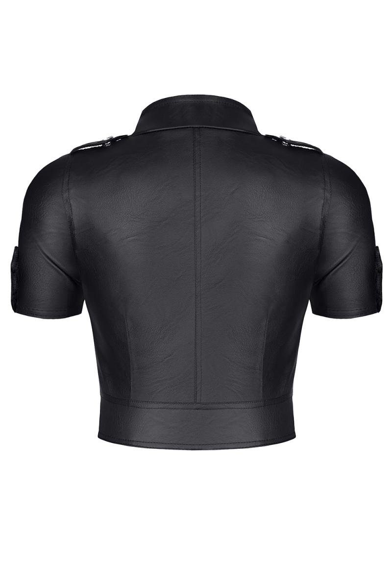 Demoniq Yogatop Top in schwarz - M