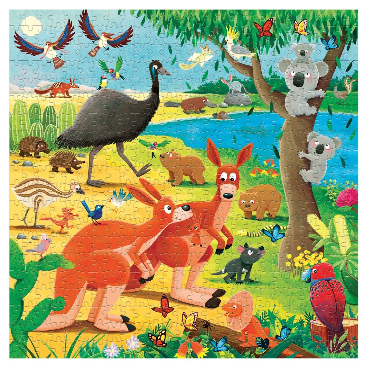 Magellan Puzzle My Family Puzzle - Australia, 500 Puzzleteile