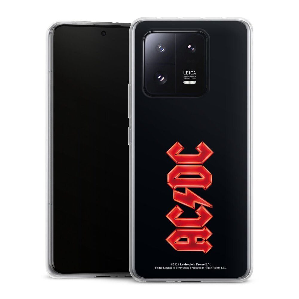 DeinDesign Handyhülle ACDC Logo Offizielles Lizenzprodukt ACDC Logo Large, Xiaomi 13 Pro Silikon Hülle Bumper Case Handy Schutzhülle