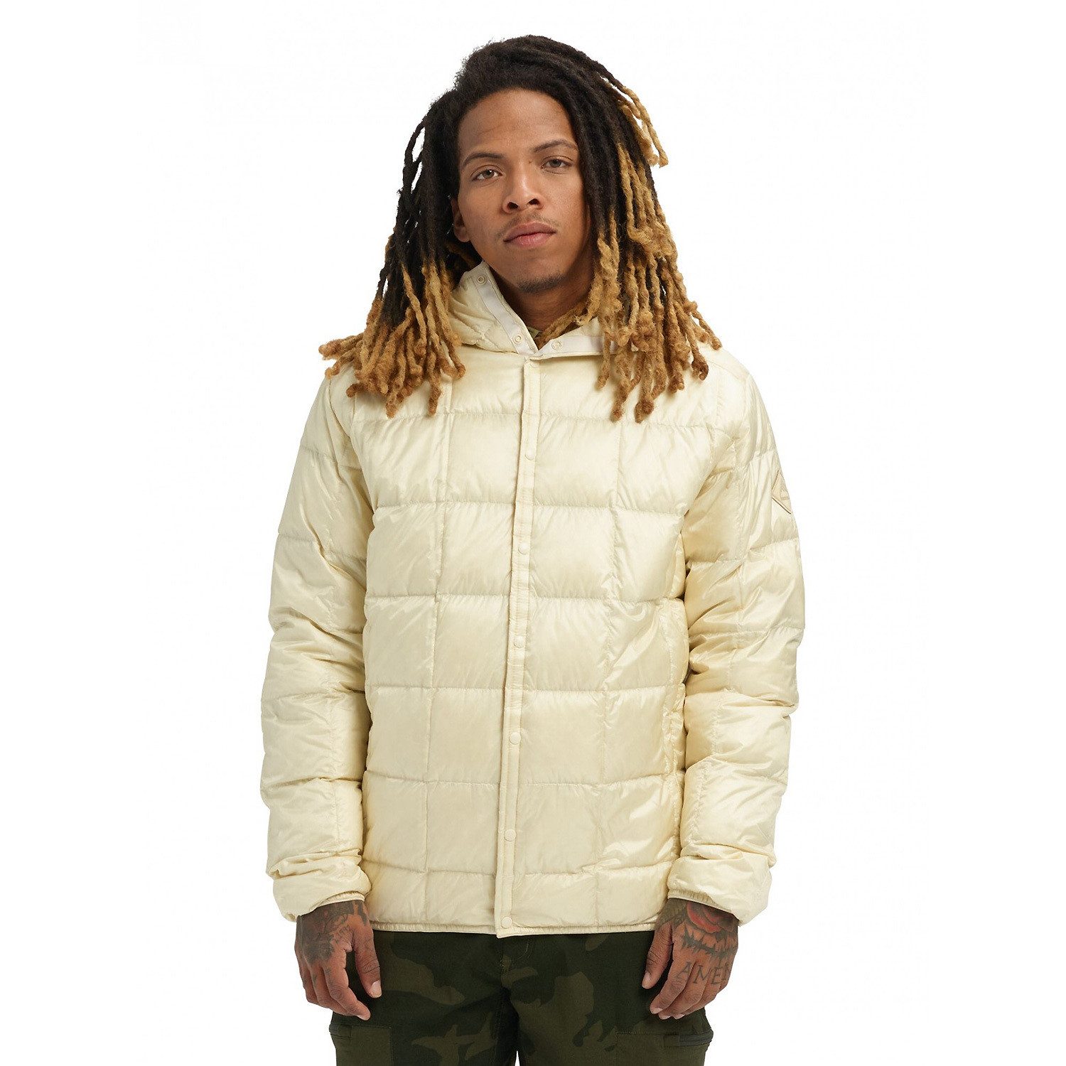 Burton Winterjacke Jacke M EVERGREEN HOODED SNAP DOWN JACKET