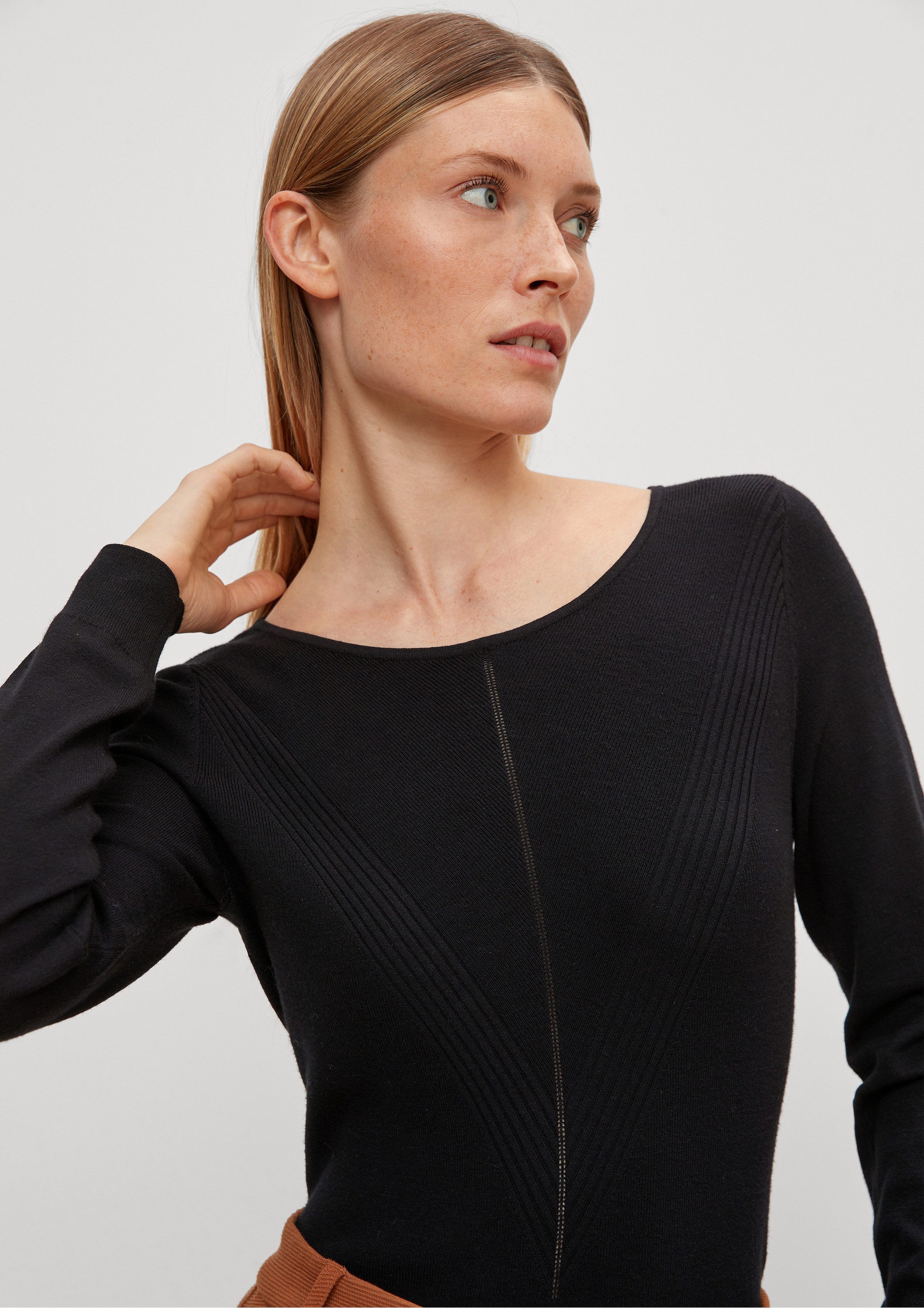 Longpullover Strickpullover