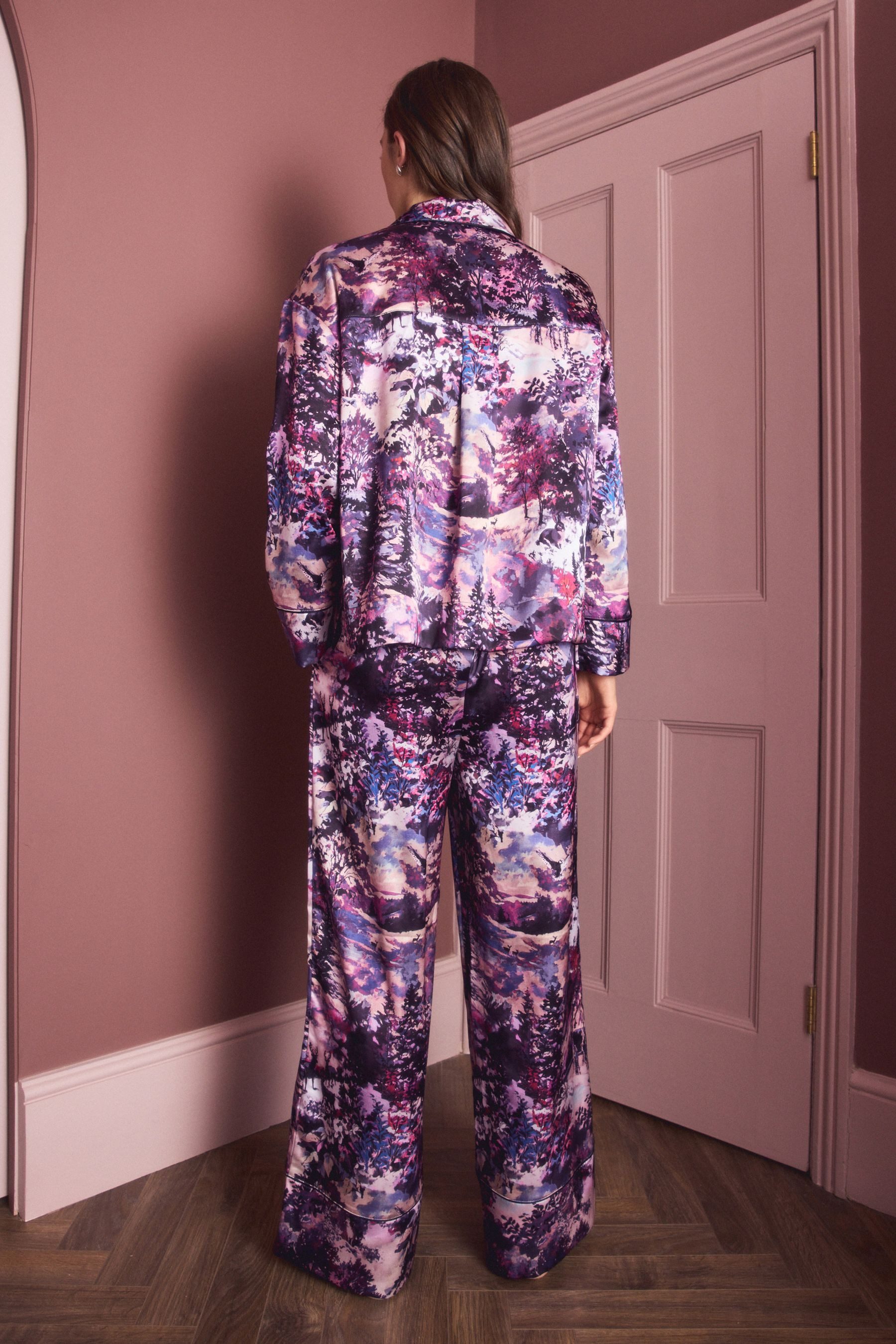 Next Pyjama Pyjama mit Knopfleiste (2 tlg) günstig online kaufen