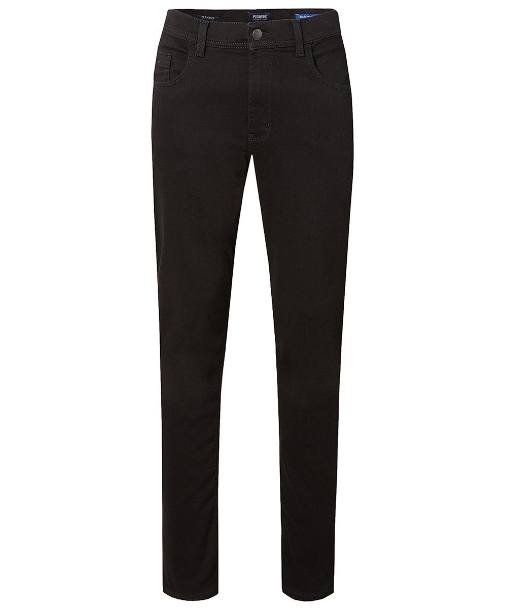 5-Pocket-Jeans PIONEER RANDO black black raw 16801 6626.9800 - THERMO WARM FEEL