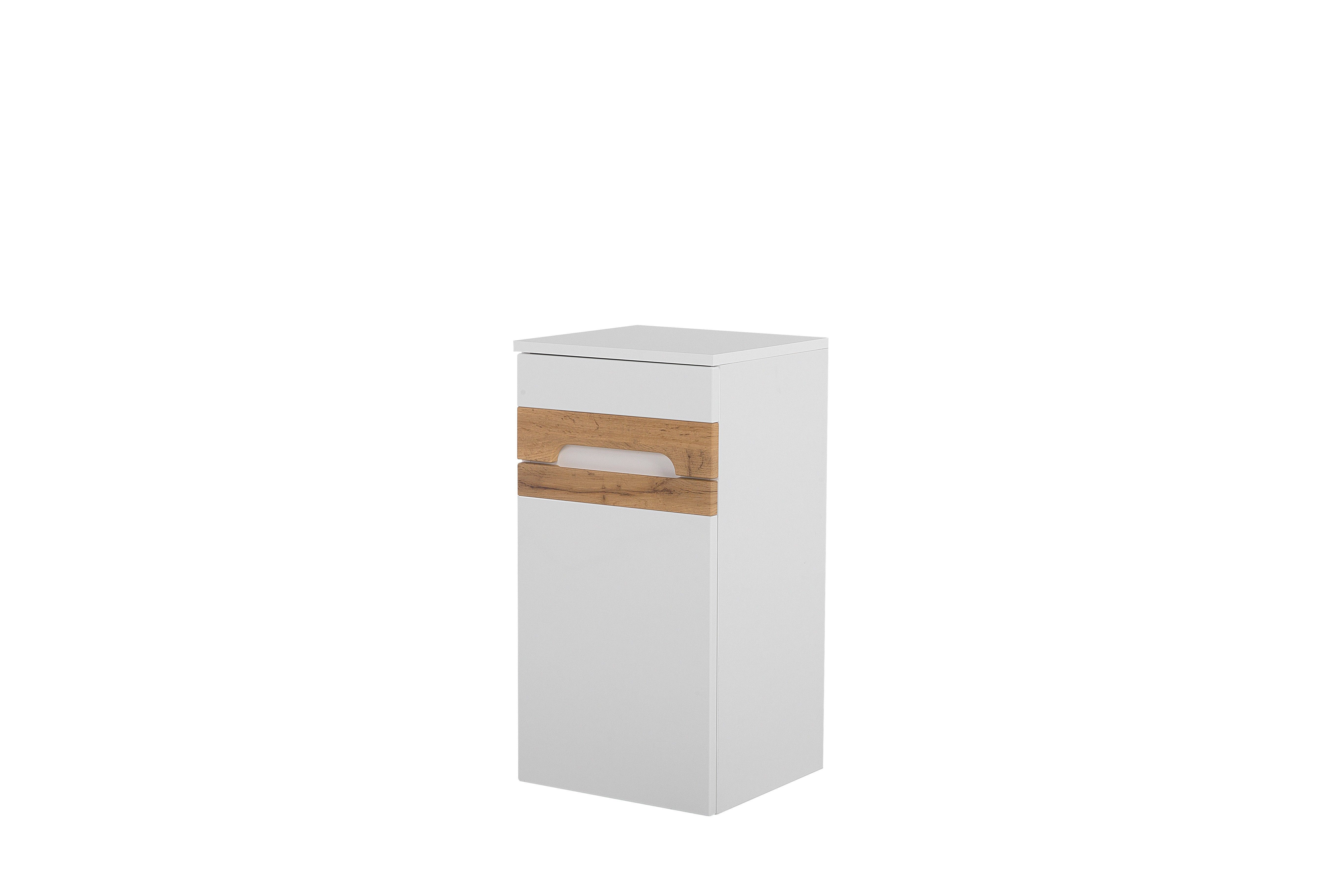 Xlmoebel Badkommode Hängeschrank Badezimmer Regal 35x33x67cm Apothekenmöbel (Beistellschrank, 1 St., 1x Beistellschrank), Made in Europa