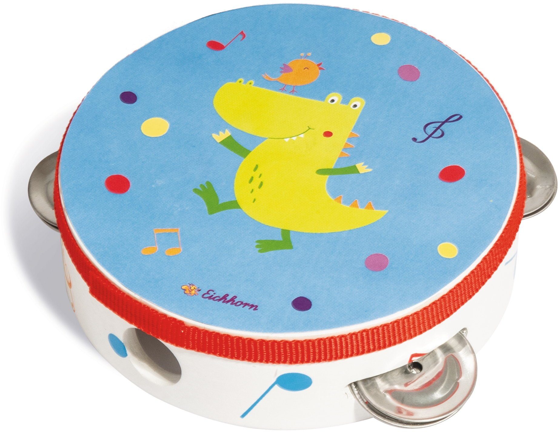 Eichhorn Spielzeug-Musikinstrument Spielzeug Spielwelt Musik Tamburin günstig online kaufen