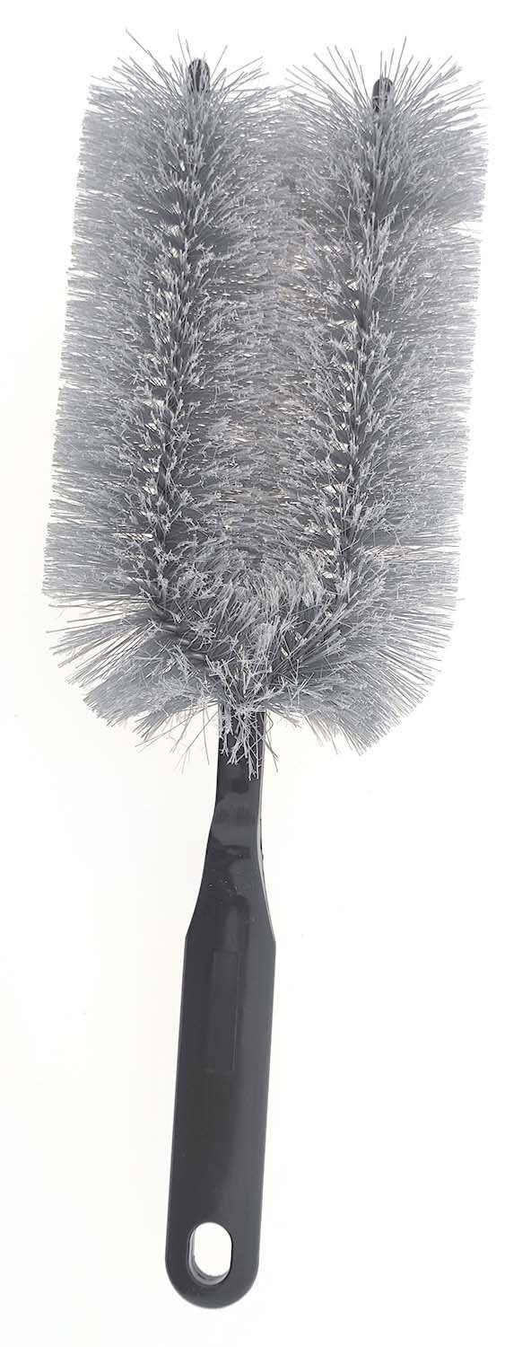 Nölle Reinigungsschwamm Heizkörperbürste U-Form, Synthetik, Heizkörperbüste Reinigungsbürste Heizungsbürste Radiatorbürste