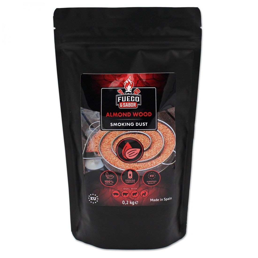 Fuego&Sabor Räucherspäne Smoking Dust Mandelholz