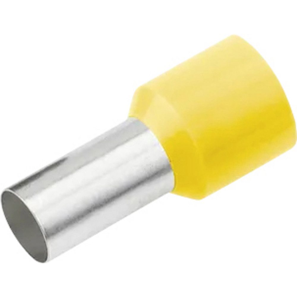 Cimco Aderendhülsen Cimco 187217 Aderendhülse 1.5 mm² Teilisoliert Rot 100 St., Isol. Aderendh. 1,5mm² x 6mm, rot