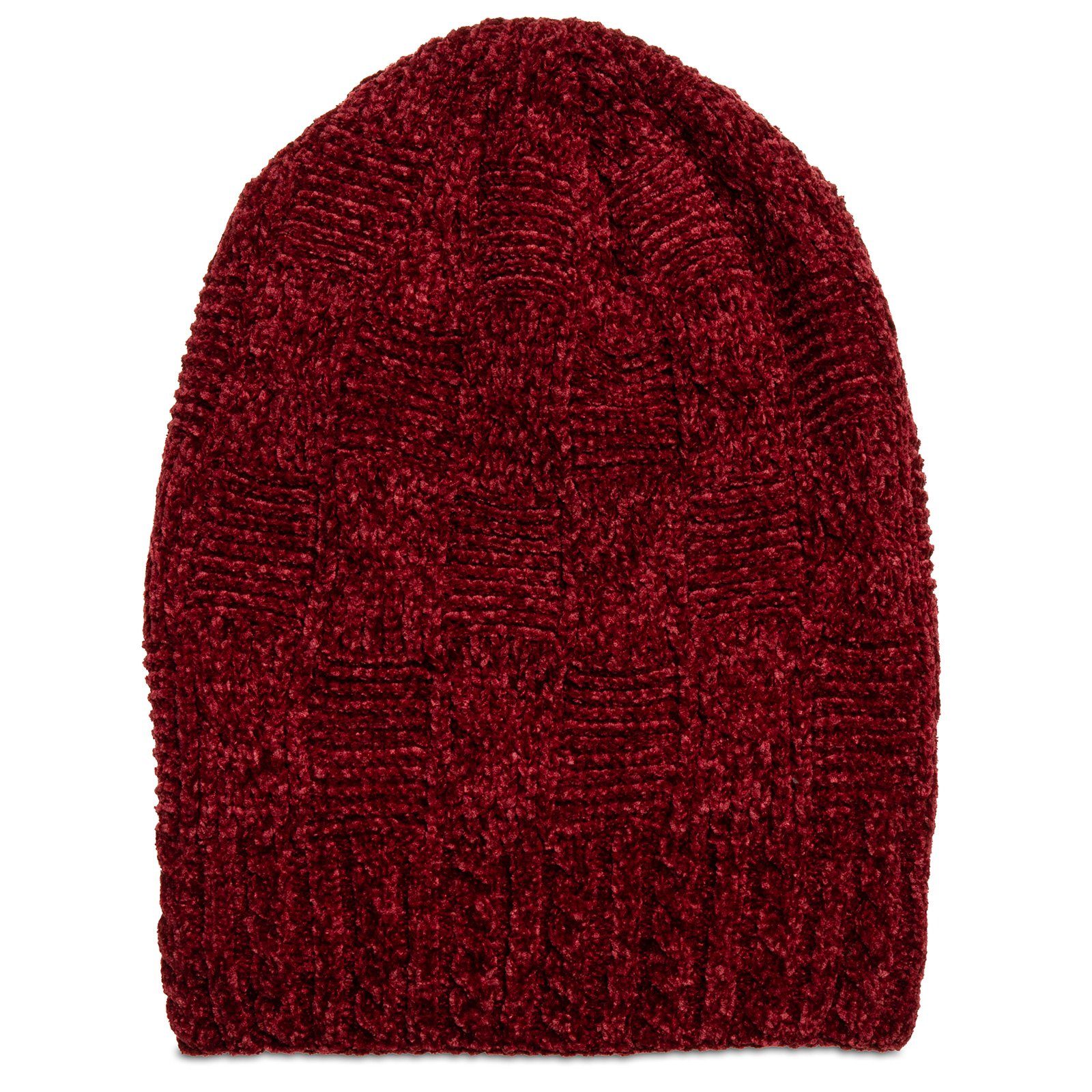 Caspar Beanie MU213 Unisex Chenille Mütze