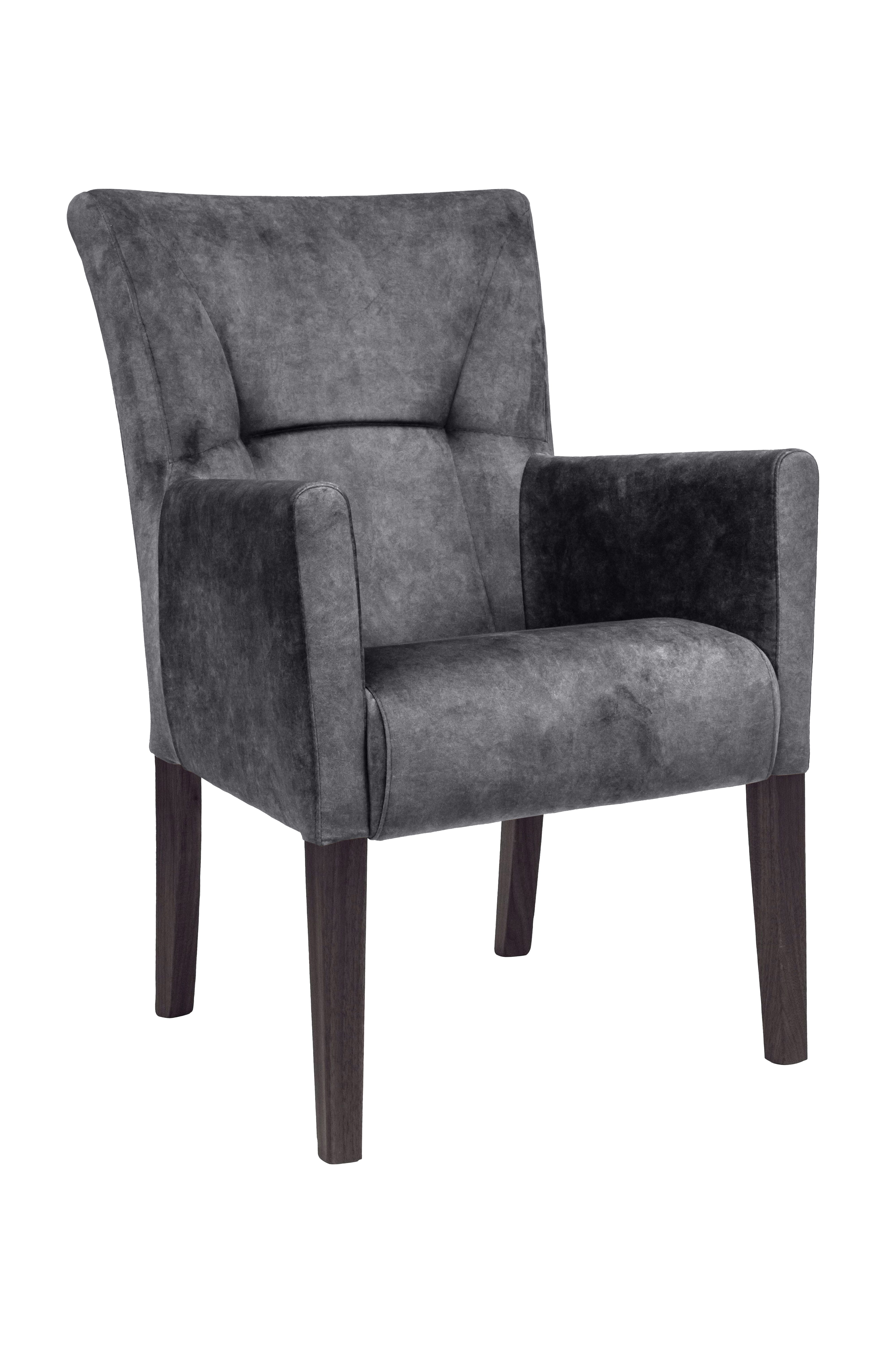 Home affaire Armlehnstuhl King, Esszimmerstuhl mit Knopfheftung