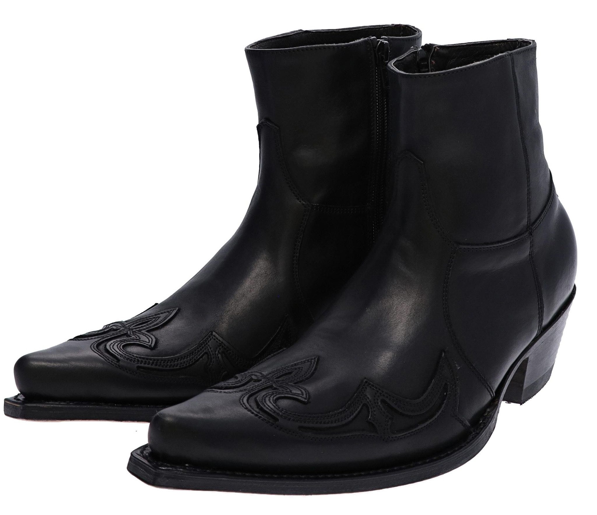 Sendra Boots JAVI 7783 Schwarz Westernstiefelette günstig online kaufen