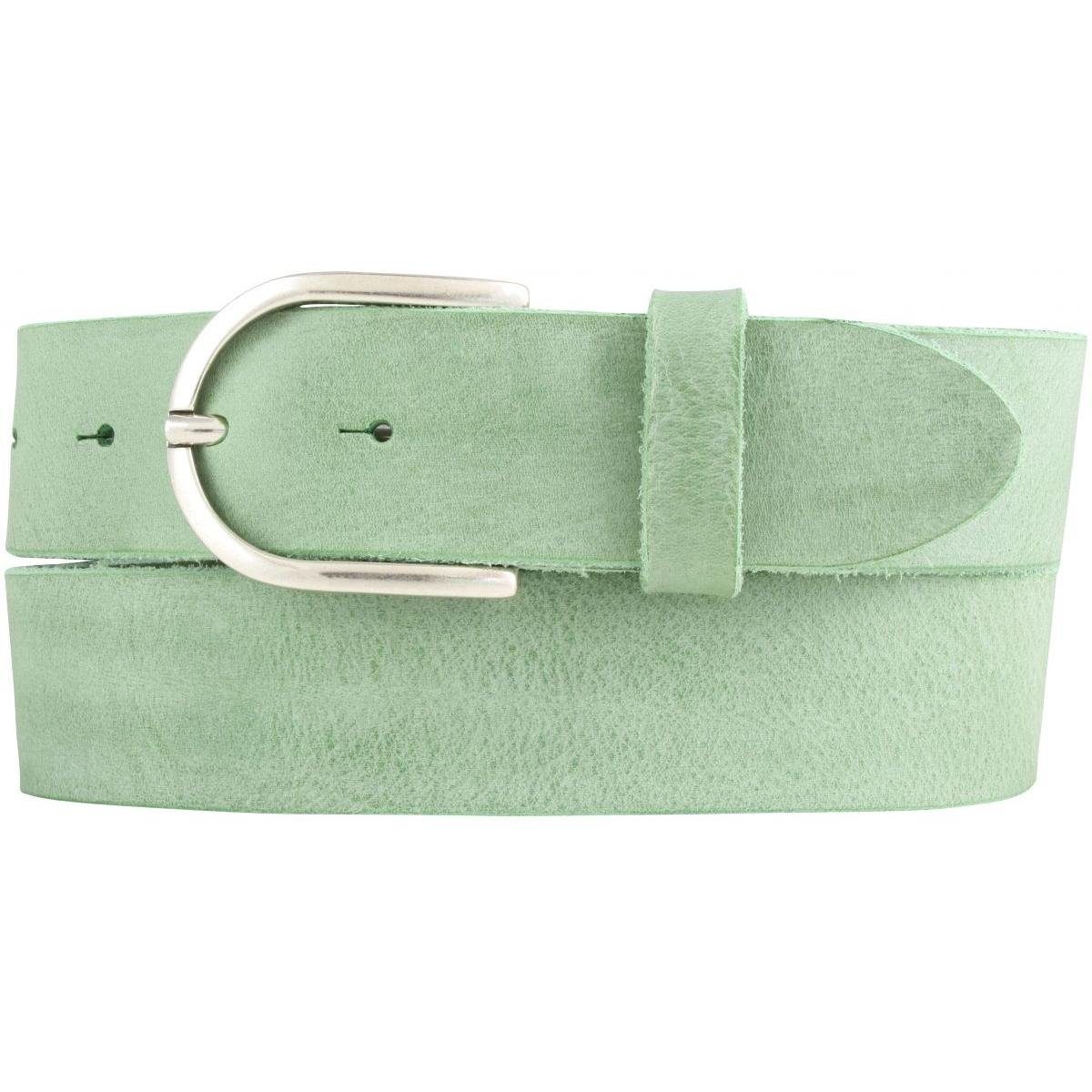 BELTINGER Ledergürtel Damen-Gürtel aus weichem Vollrindleder Vintage-Look 4 cm - Jeans-Gürte (1-St)