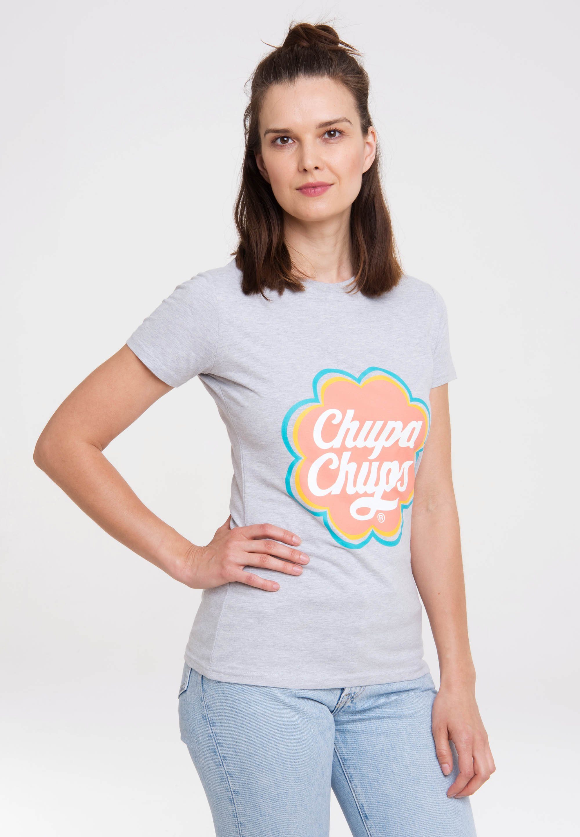 LOGOSHIRT T-Shirt Chupa Design Chups mit lizenzierten