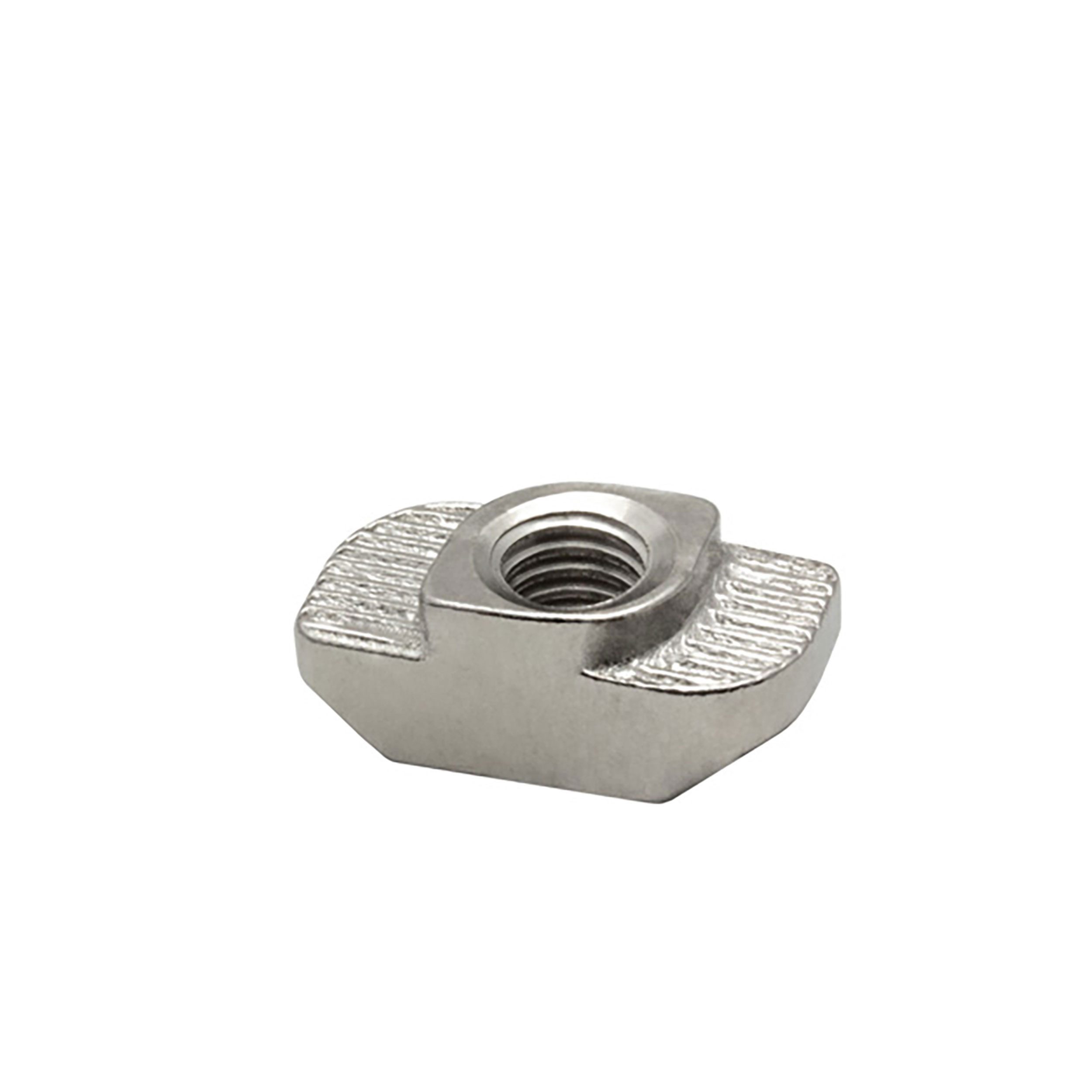 tktrading24 Profil Edelstahl Hammermutter Nutenstein M5 Nut 8 für Aluprofil 30-er (1-St)