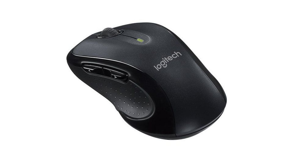 Logitech Wireless Mouse M510 Maus, Bedienung auf nahezu jeder Oberfläche  möglich (nicht auf Spiegeln und Glas)