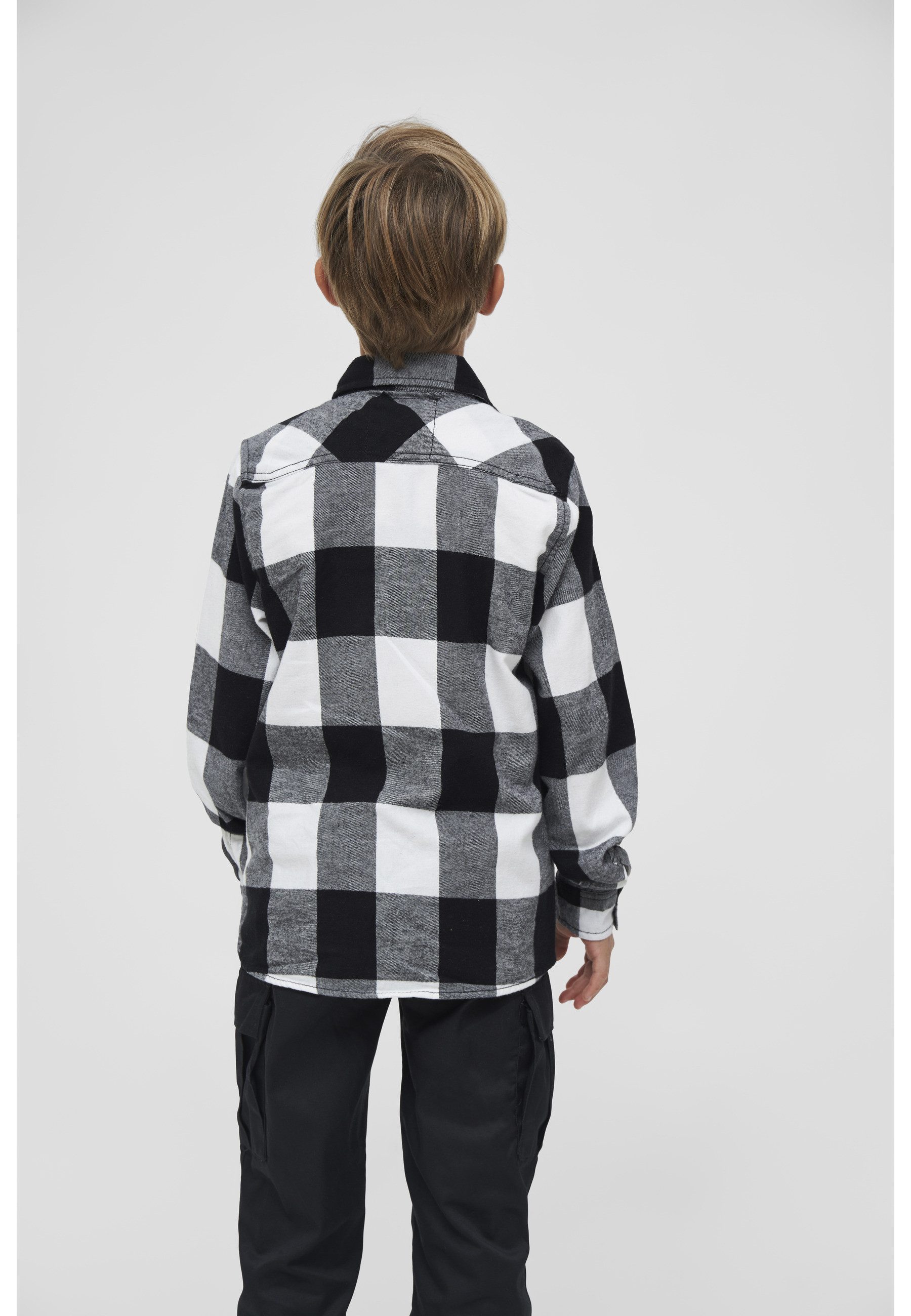 Brandit Langarmhemd Brandit Unisex Checkshirt Kids (1-tlg)