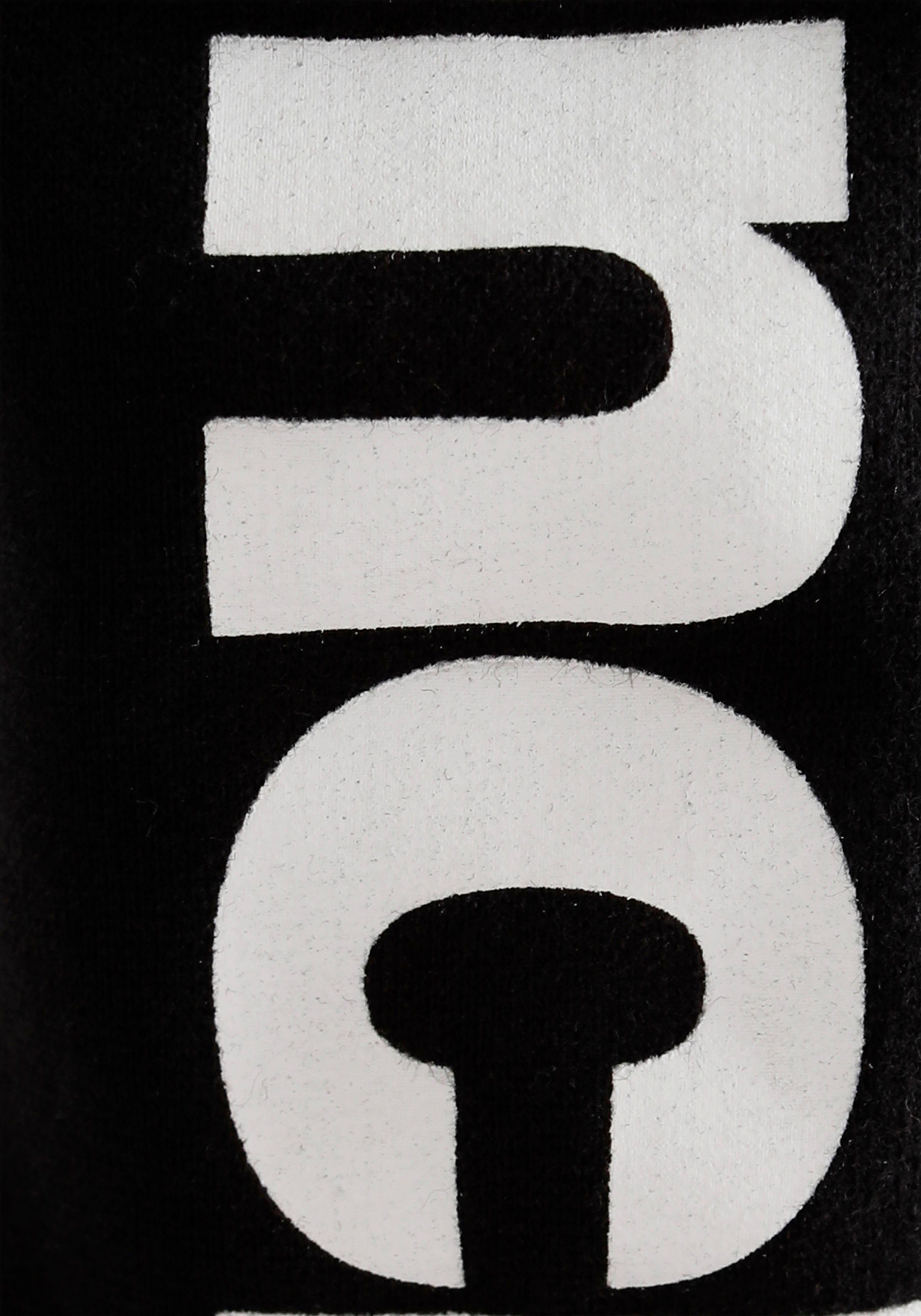 Basic Nahttaschen Sweathose großem und Logo-Druck mit Bench.