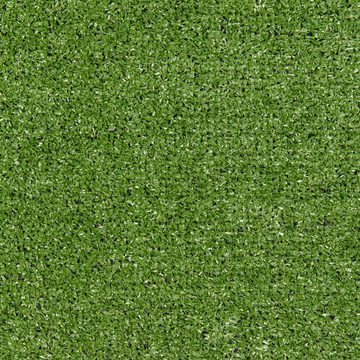 Rasenteppich Pure Green, Tapiso, rechteckig, Höhe: 5 mm, Wetterfest Schnelltrocknend Outdoor Balkon Terrasse Garten Kunstgras