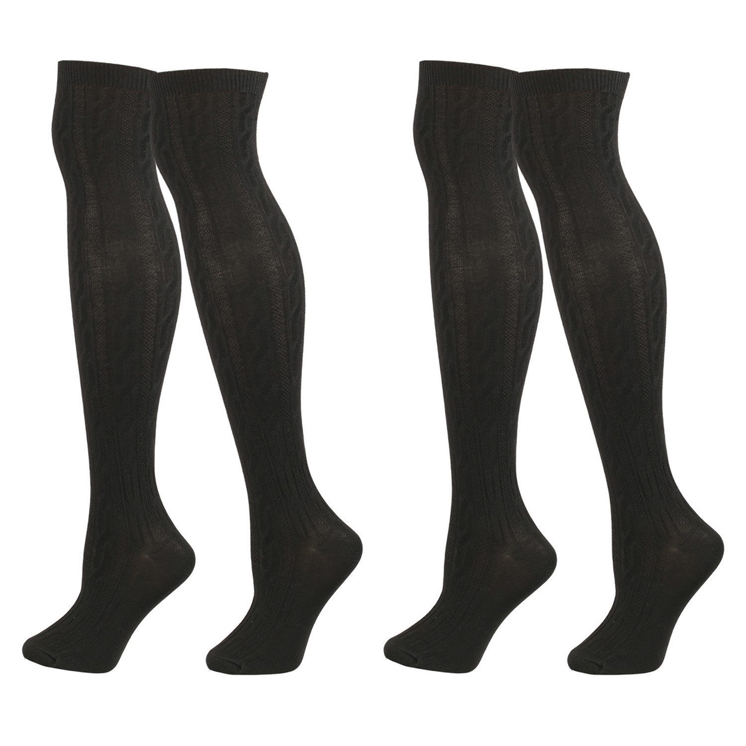 Refttenw Overknees 2 Paar Damen Winter günstig online kaufen