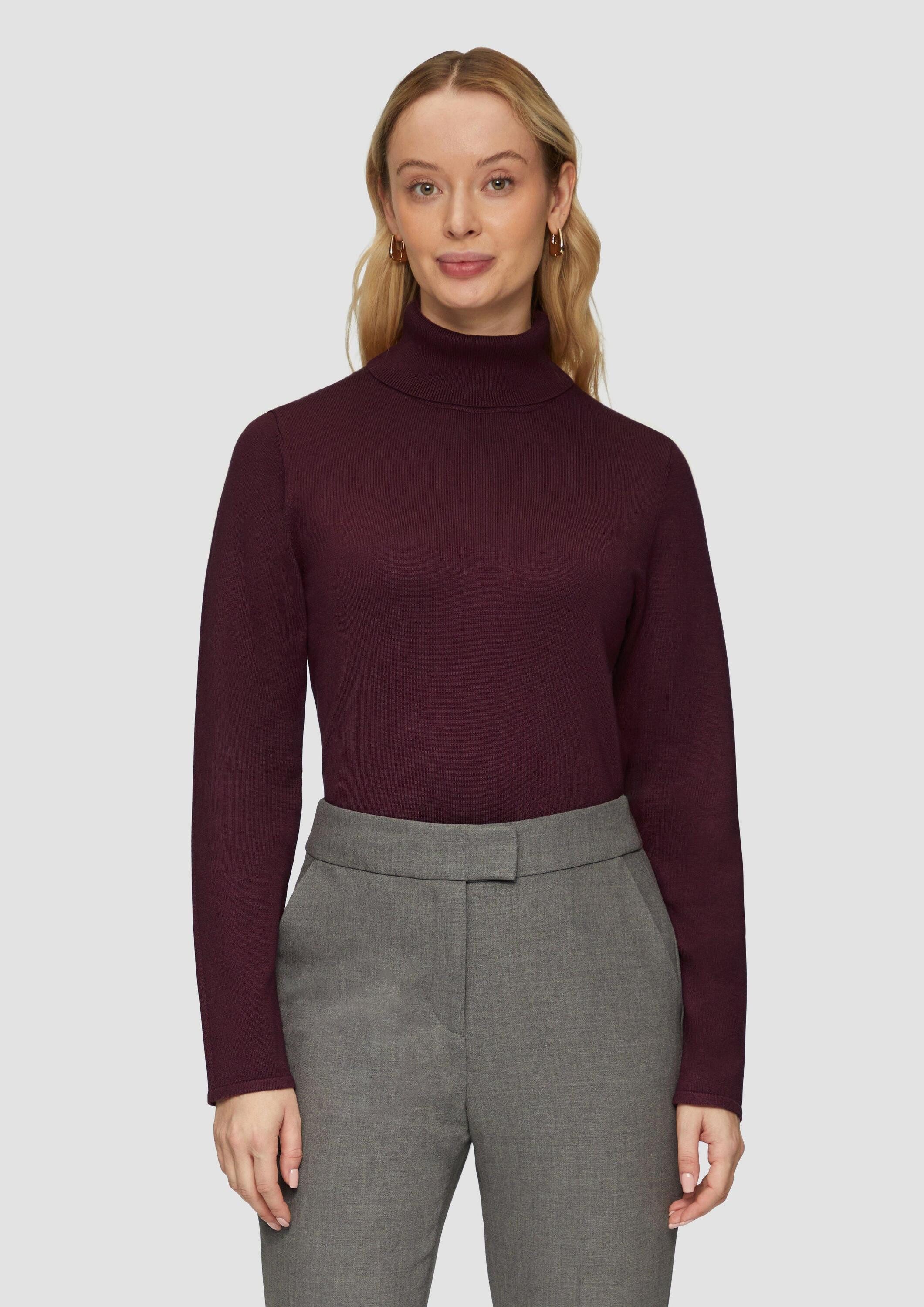s.Oliver Longpullover Strickpullover (1-tlg) günstig online kaufen