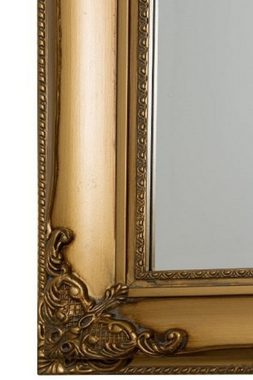 Casa Padrino Barockspiegel Barock Wandspiegel Gold 65 x H. 190 cm - Handgefertigter Barock Spiegel mit Holzrahmen und wunderschönen Verzierungen