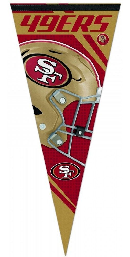 San Francisco 49ers Fahne Wimpel BIG VSTR 43x101cm