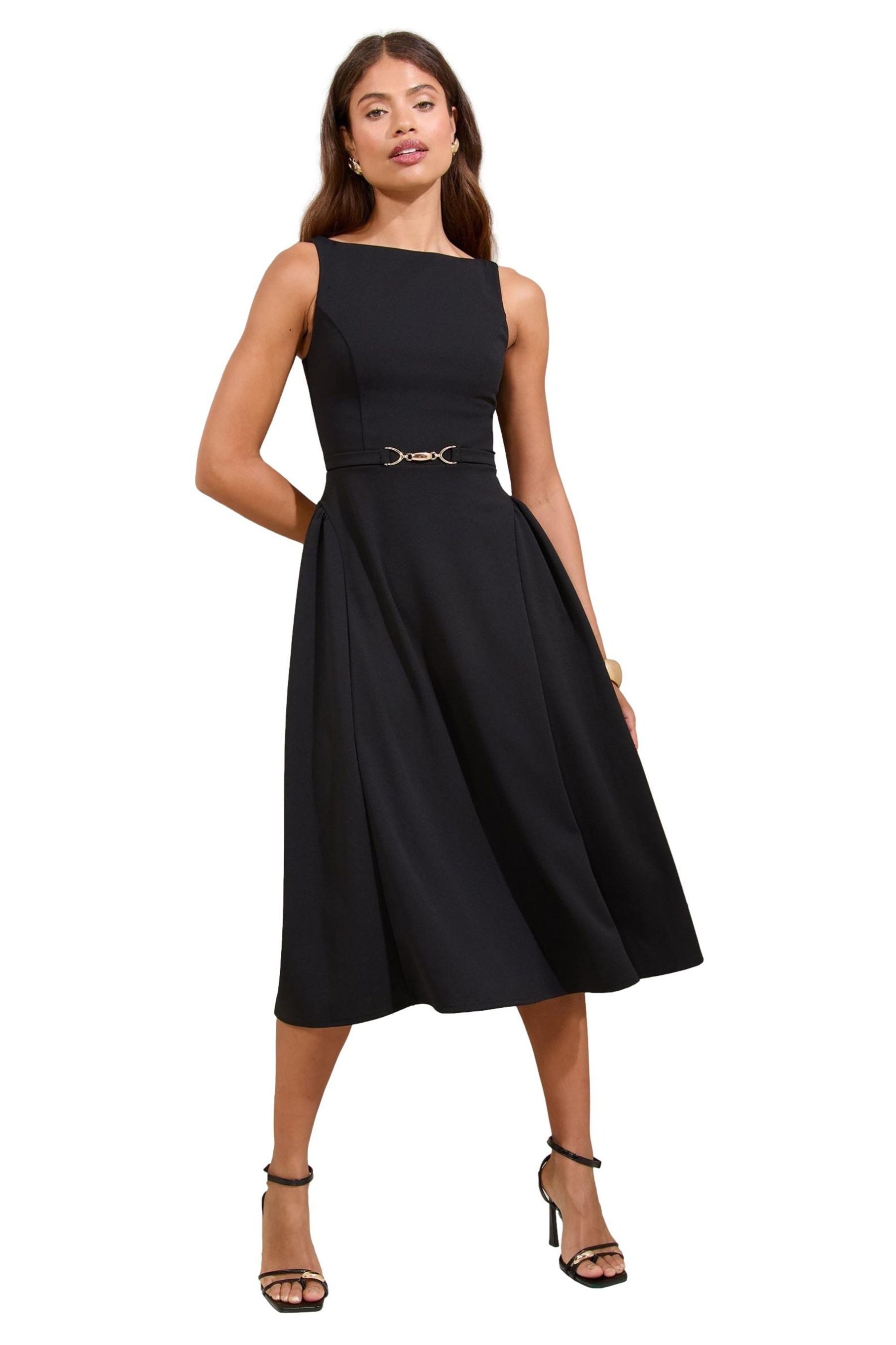 LIPSY Midikleid Lipsy ärmelloses Midi-Skaterkleid, Regular (1-tlg) günstig online kaufen
