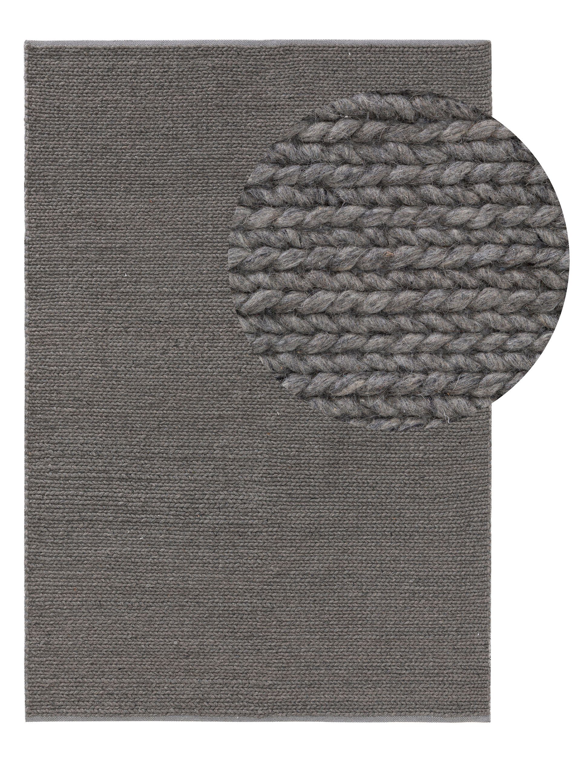 Berber, benuta, Wohnzimmer 5 mm, Ethno-Style, Kunstfaser, rechteckig, Höhe: Uno, Wollteppich