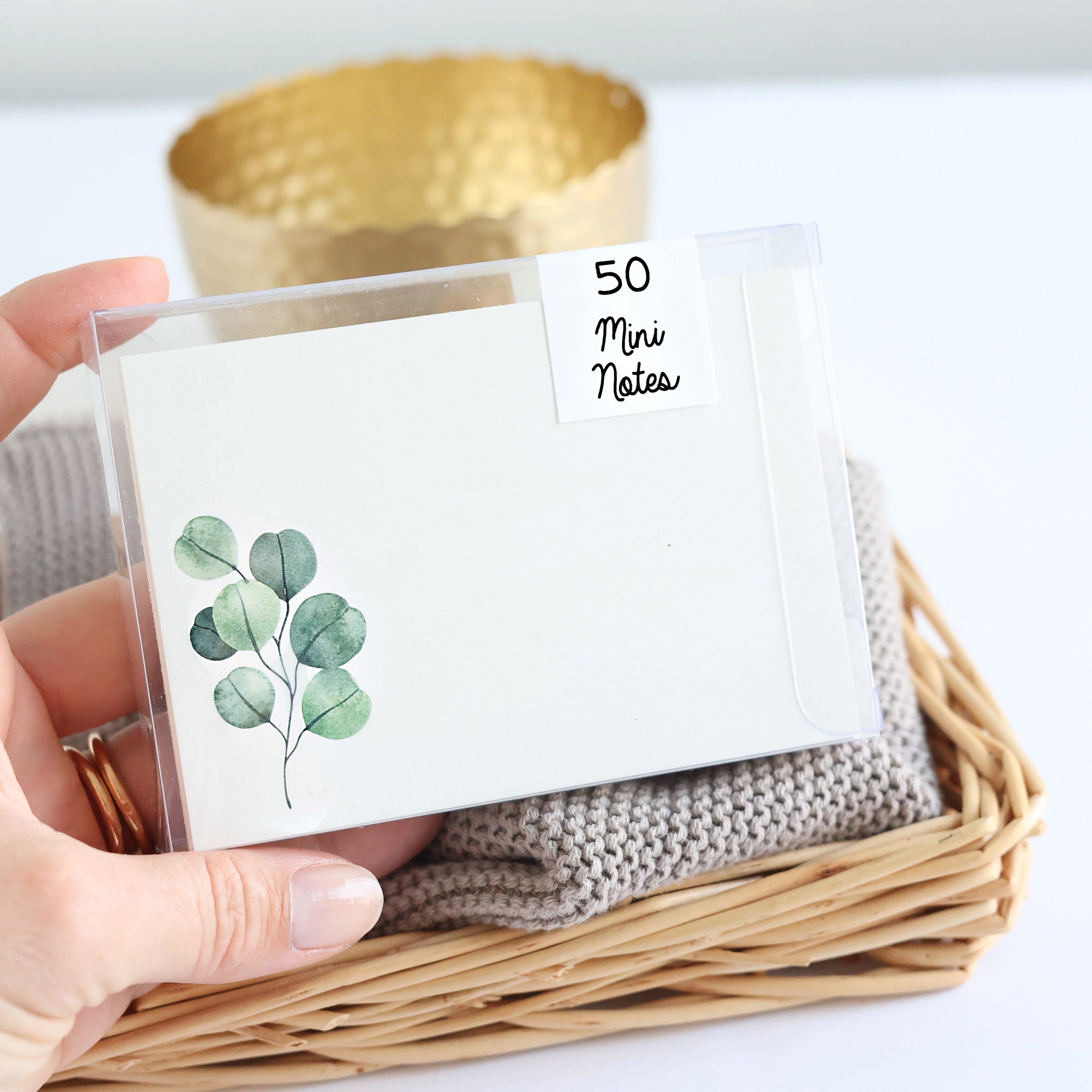 heaven+paper Karteikarten A7 Kleine Karten (50) Greenery, hochwertig verarbeitet & modern, Hergestellt in Deutschland