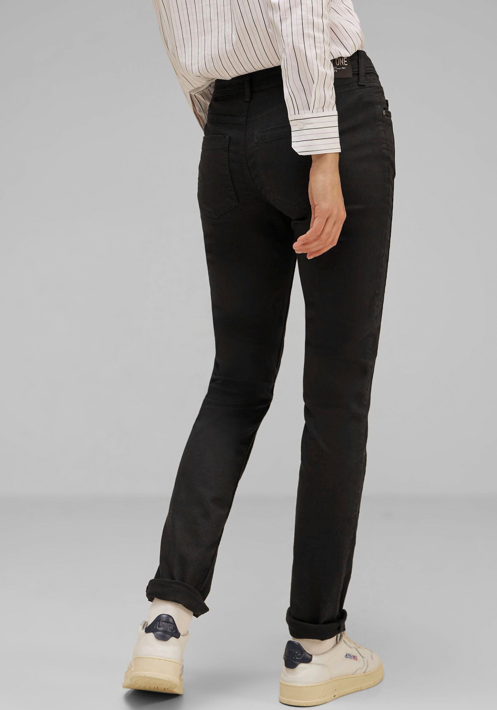 Slim-fit-Jeans ONE Innenseite mit STREET angerauter