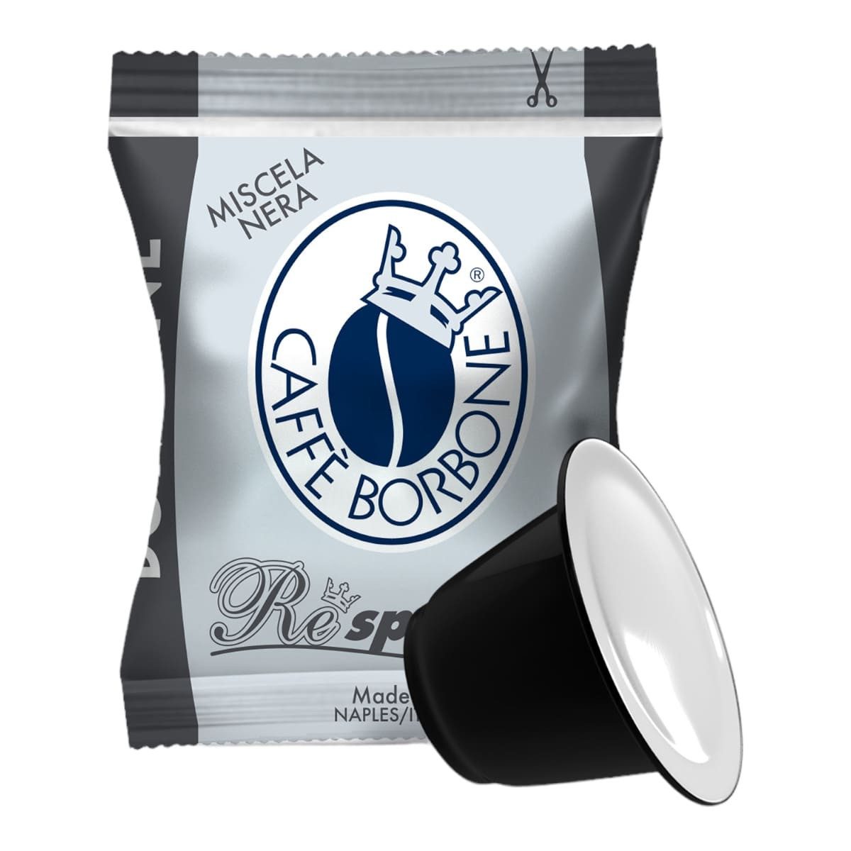 Caff Borbone Respresso, Miscela Nera 50x einzeln verpackt fr Nespresso a 5 g