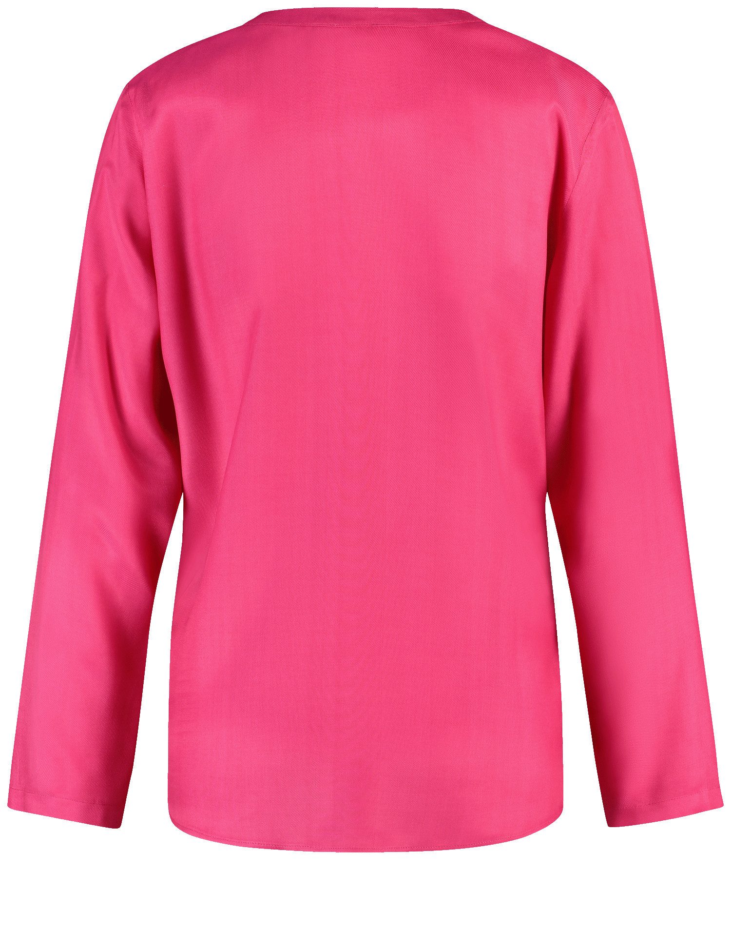 GERRY WEBER Klassische Bluse Nachhaltige Bluse mit Tunika-Ausschnitt