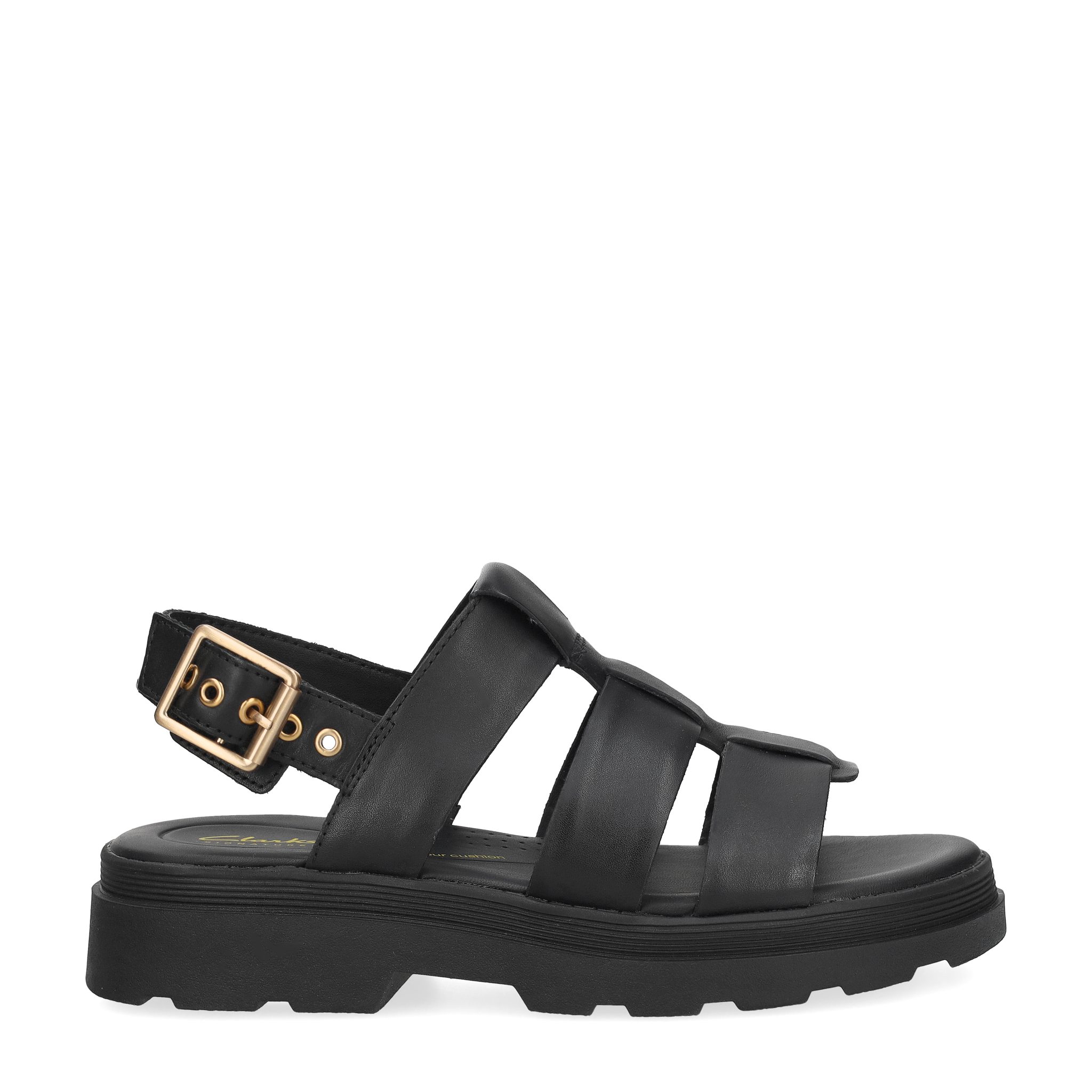 Clarks Clarks Orinoco3 Strap 26186490 4, Sandaletten, Schwarz, Damen Sandalette