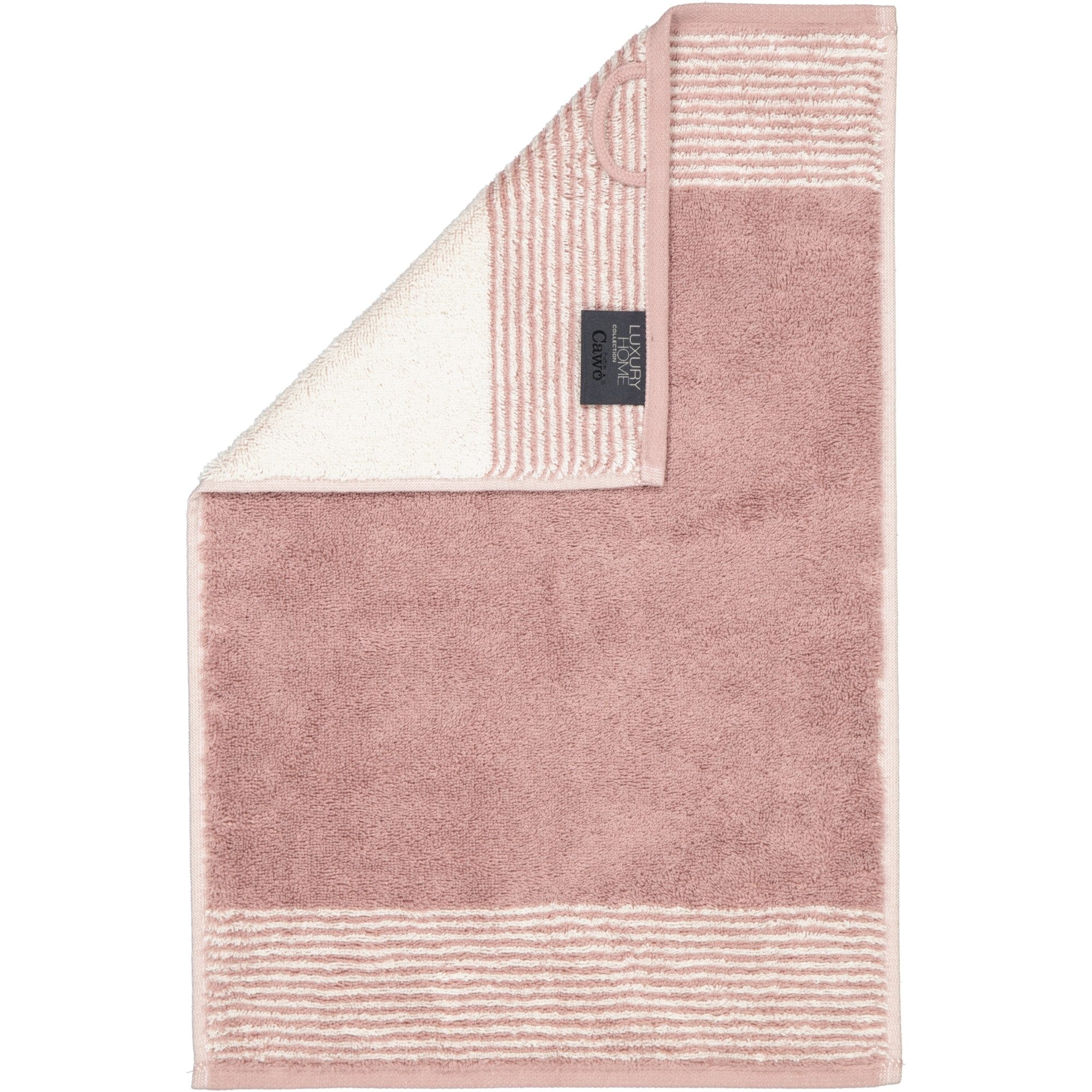 Cawö Handtücher Luxury Home Two-Tone 590, 100% Baumwolle (1-St)