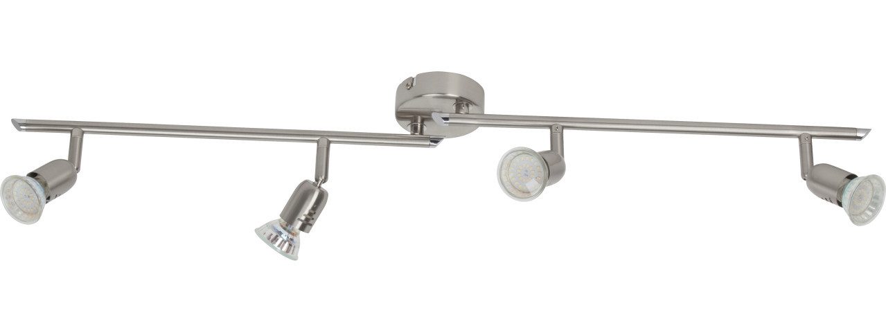 Brilliant LED Deckenstrahler Brilliant 4er Spot Loona eisen 70 x 5,5 cm GU1 günstig online kaufen