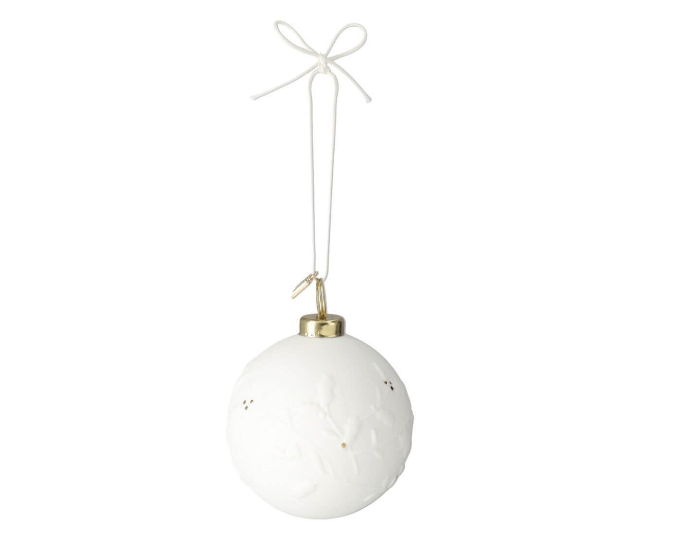 Räder Design Christbaumschmuck Christbaumkugel. Winterkugel - Mistelzweig