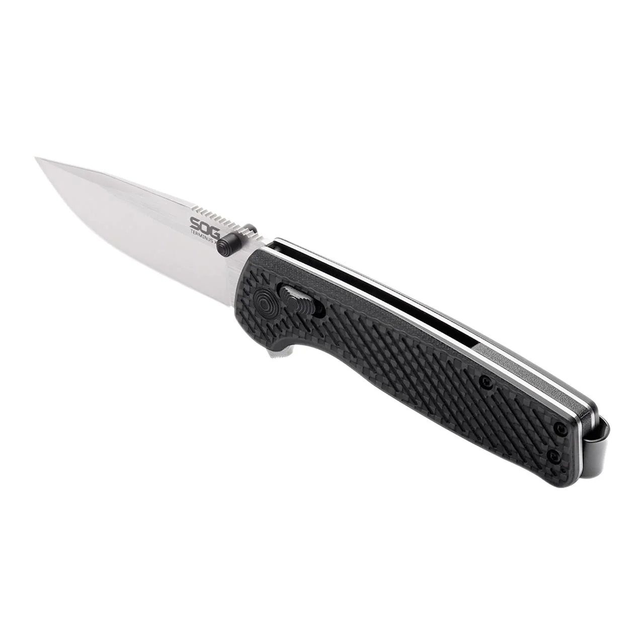 SOG Taschenmesser SOG Einhandmesser TerminusXR S35VN schwarz, (1 St)