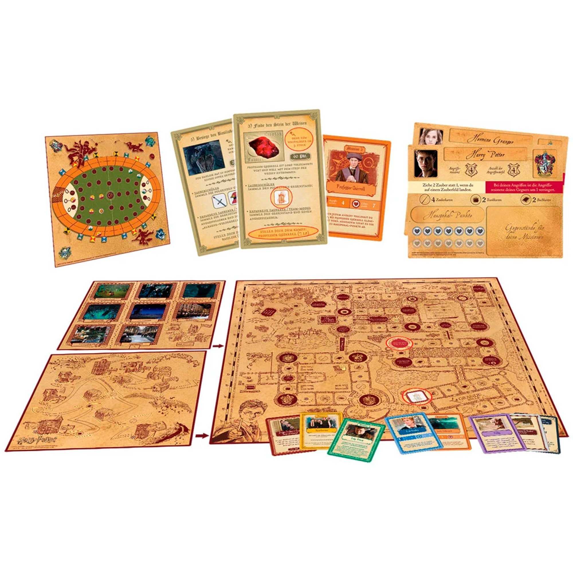 Asmodee Spiel Asmodee Harry Potter: Ein Jahr in Hogwarts