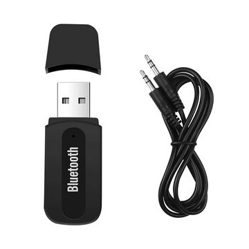 Retoo Bluetooth 2in1 Sender Empfänger Audio Transmitter Aux Wireless USB Bluetooth-Adapter, Signal Bluetooth, kabelloseWiedergabe der Musik