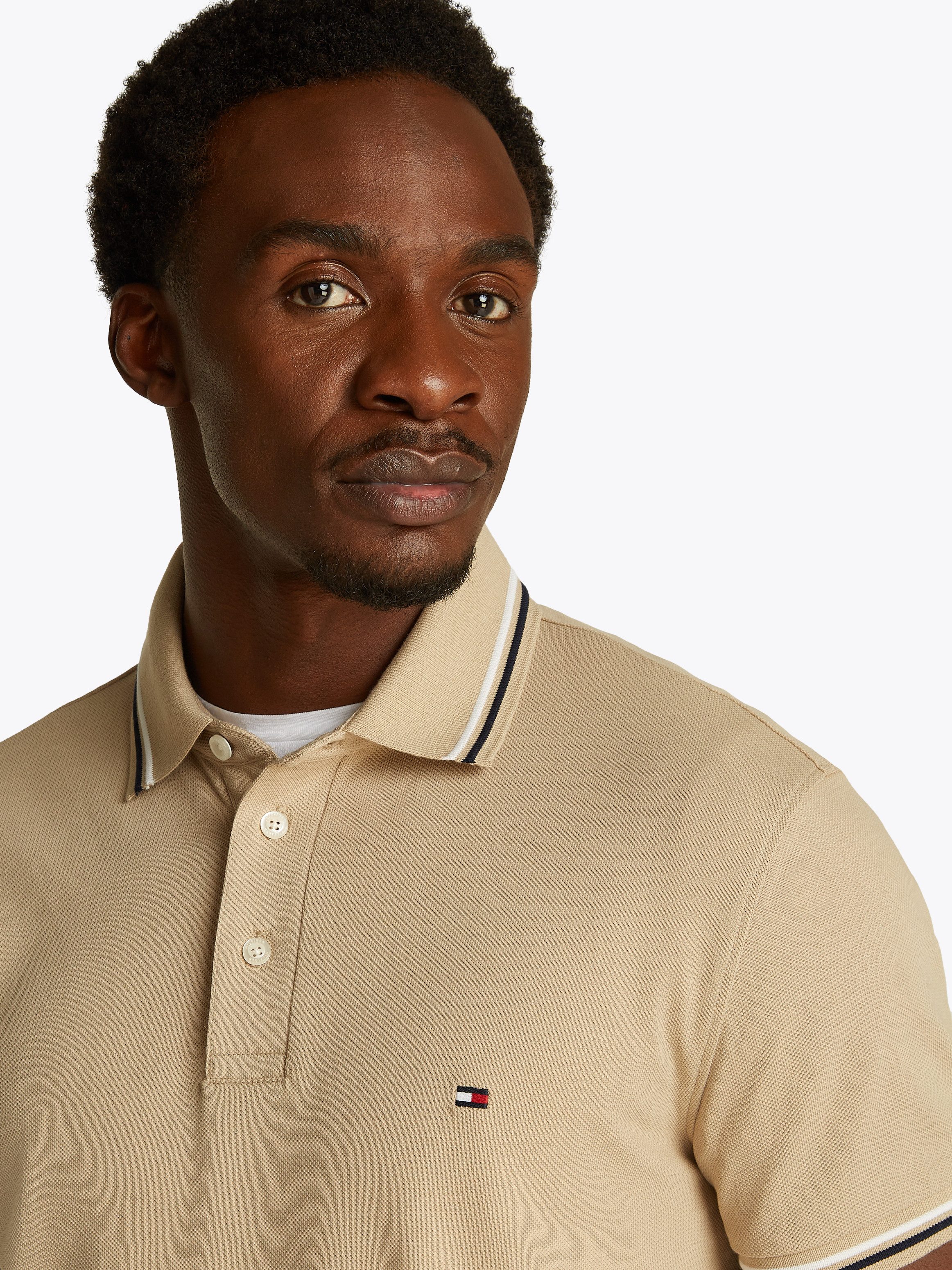 Tommy Hilfiger Poloshirt TOMMY TIPPED SLIM POLO